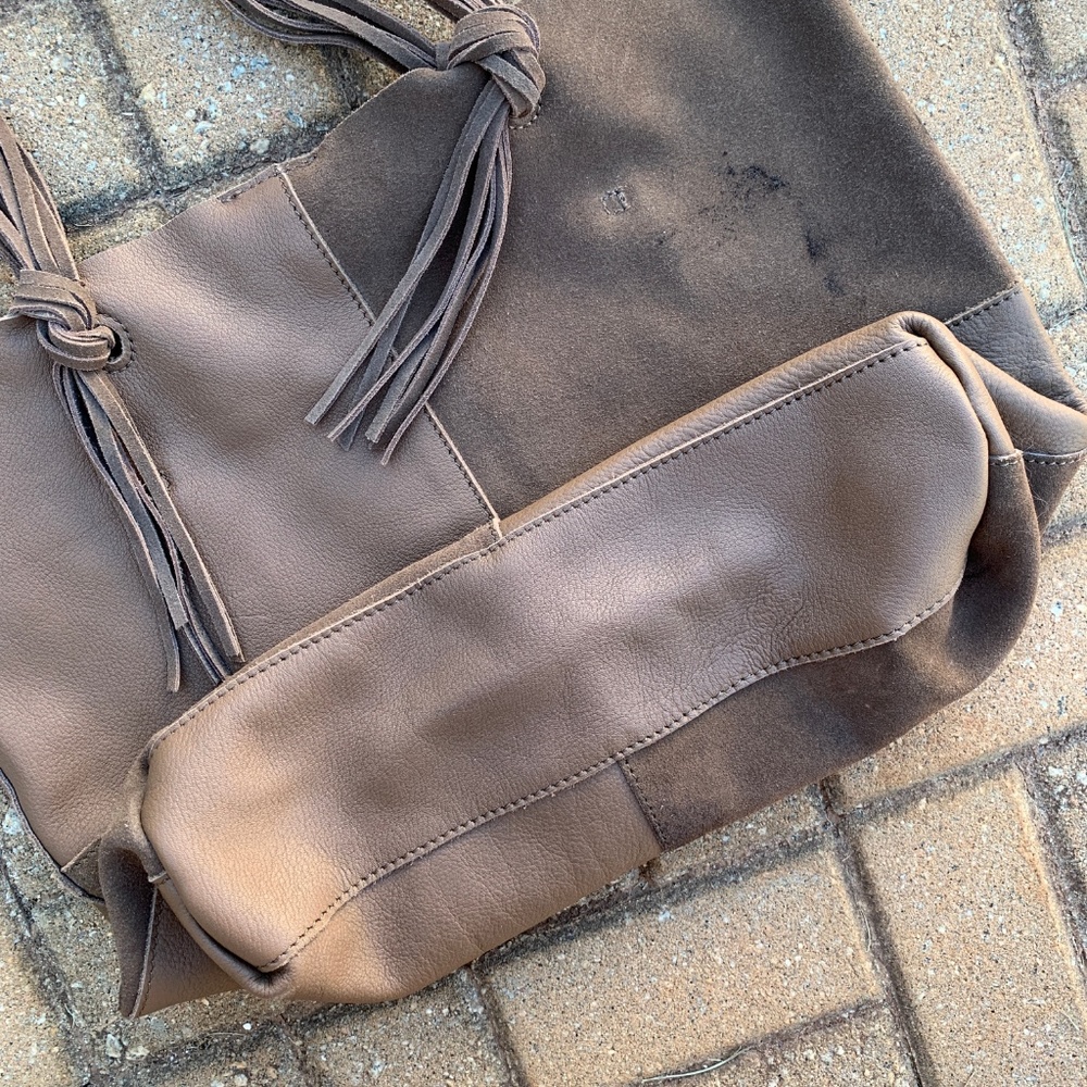 Sundown Wilds Leather Patchwork North Branch Tote - image 3